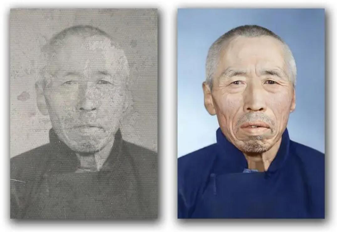 二连浩特破损照片修复-56